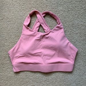 Fabletics Pink Razorback Sports Bra